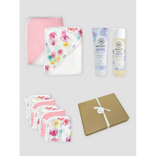 Gap Honest Baby Clothing Bubbles and Cuddles 9 Piece Bath Gift Set