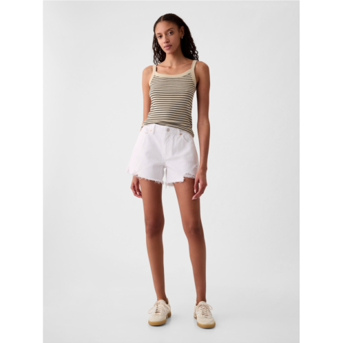 Gap 4 Low Rise Stride Denim Shorts