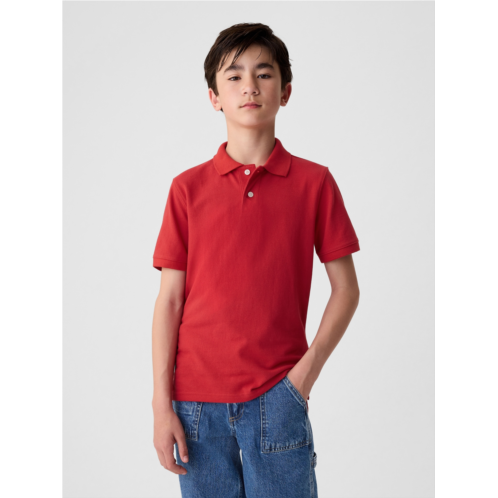 Gap Kids Organic Cotton Uniform Polo Shirt