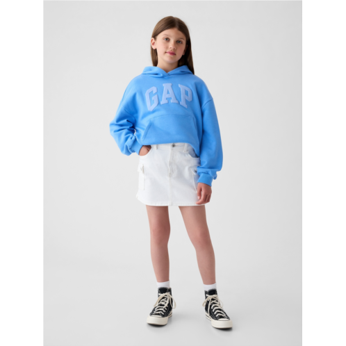 Gap Kids Cargo Denim Skirt