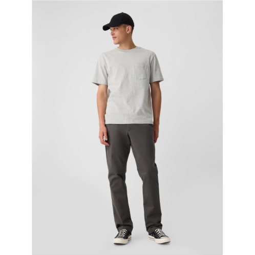 Modern Khakis in Straight Fit with GapFlex