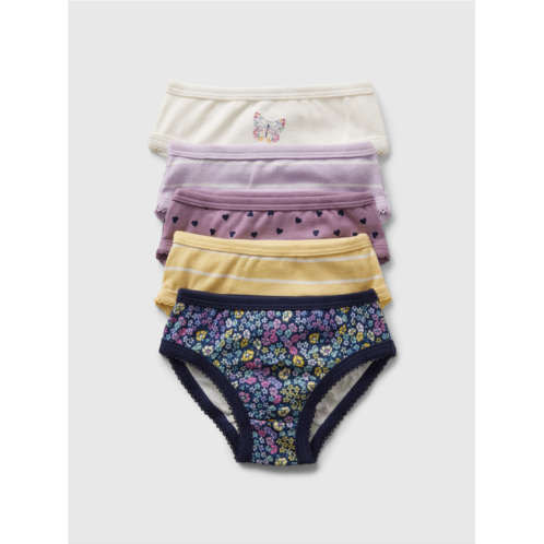 Gap Toddler Organic Cotton Bikini Briefs (5-Pack)
