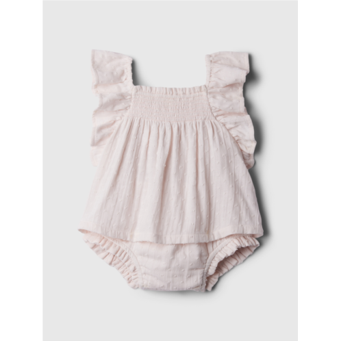 Gap Baby Crinkle Gauze Flutter Outfit Set