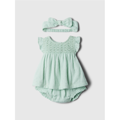 Gap Baby Crochet Outfit Set
