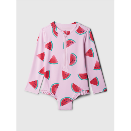 babyGap Zip Swim Rash Guard