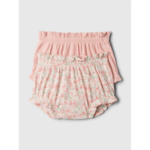 Gap Baby First Favorites Rib Bubble Shorts (2-Pack)