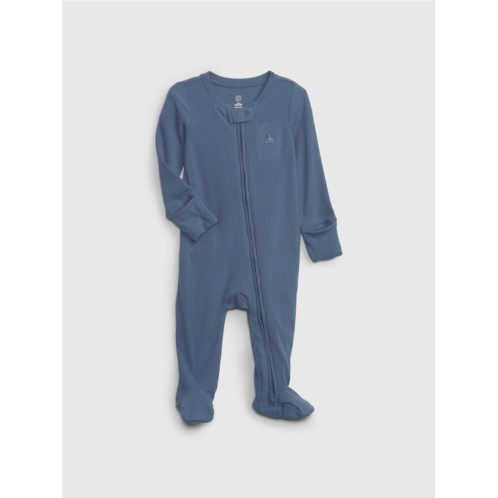 Gap Baby First Favorites TinyRib Footed One-Piece