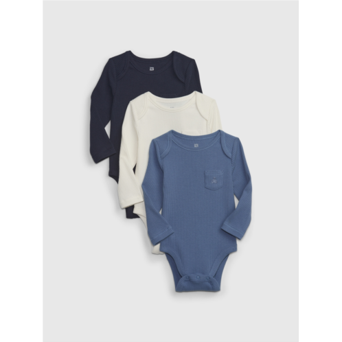 Gap Baby First Favorites TinyRib Bodysuit (3-Pack)