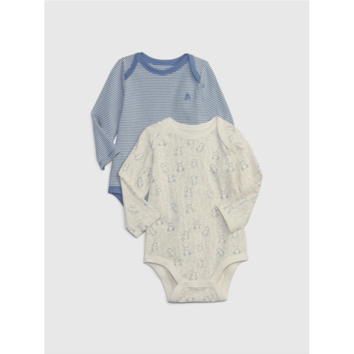 Gap Baby First Favorites Organic CloudCotton Bodysuit (2-Pack)