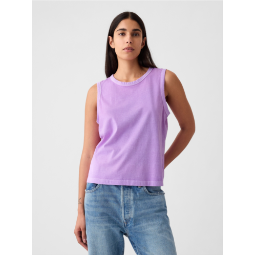 Gap Organic Cotton Vintage Tank Top