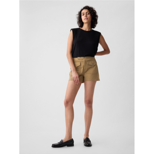 Gap 4 Downtown Khaki Shorts