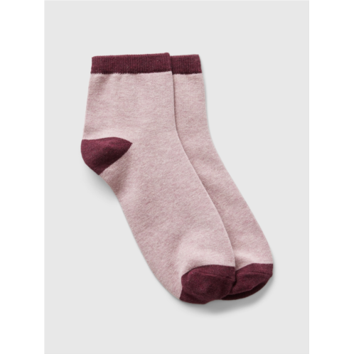 Gap Colorblock Quarter Crew Socks