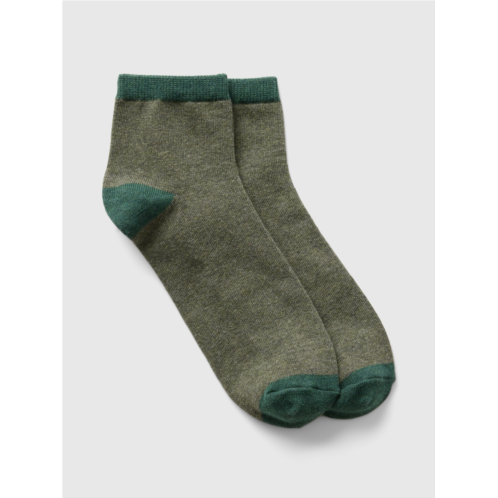 Gap Colorblock Quarter Crew Socks