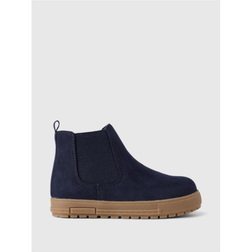 babyGap Vegan Suede High-Top Sneakers