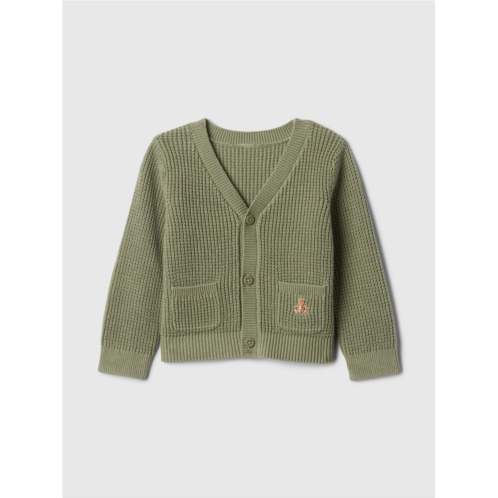 Gap Baby Waffle Cardigan