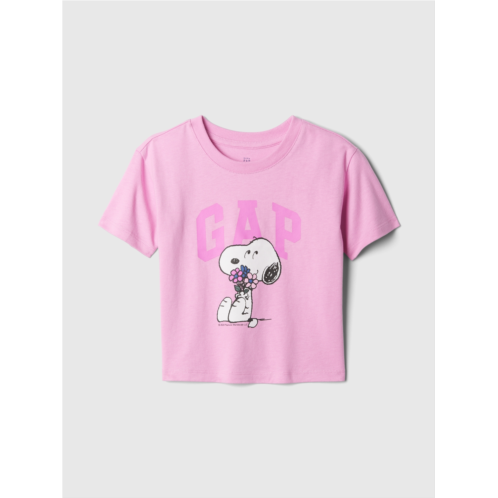 babyGap Peanuts Logo Graphic T-Shirt