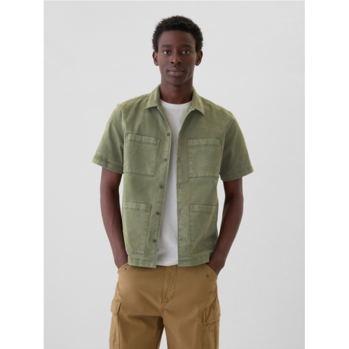 Gap Twill Utility Shirt