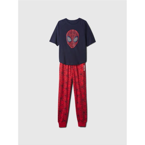 GapKids | Marvel Recycled Spider-Man PJ Jogger Set
