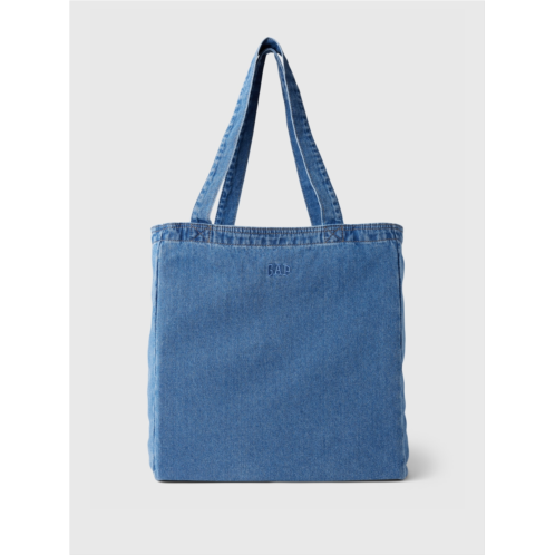 Gap Arch Logo Denim Tote Bag