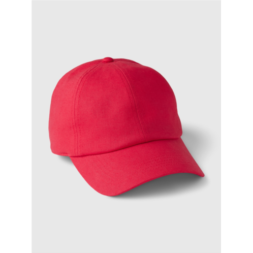 Gap Linen-Cotton Baseball Hat