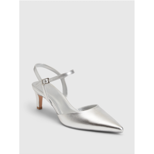 Gap Metallic Pointy Heels