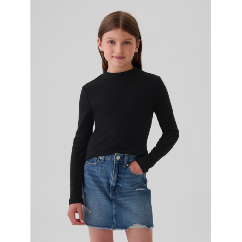 Gap Kids Rib Mockneck T-Shirt