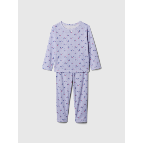 babyGap Recycled Pointelle PJ Set