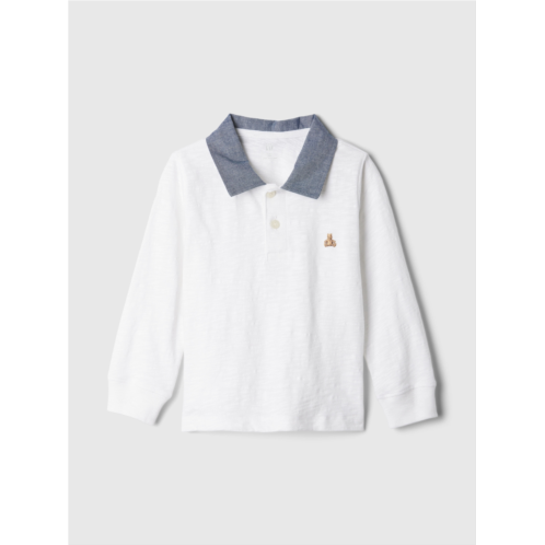 babyGap Chambray Polo Shirt