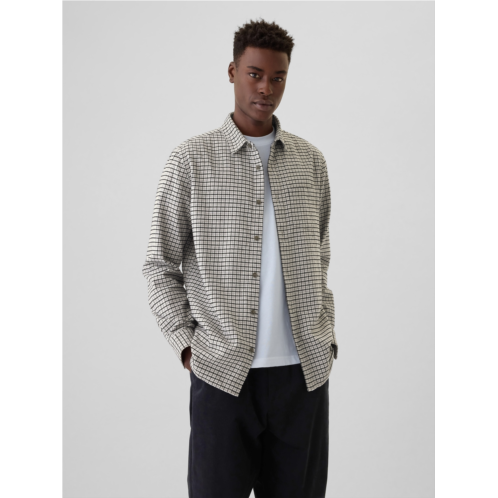 Gap Organic Cotton Flannel Shirt