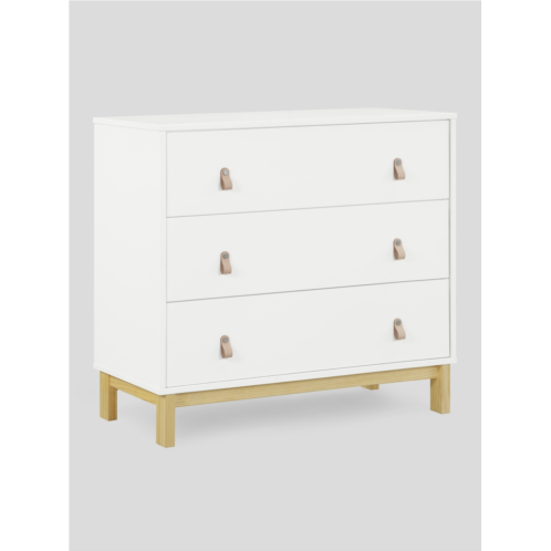babyGap Legacy 3 Drawer Dresser with Leather Pulls and Interlocking Drawers
