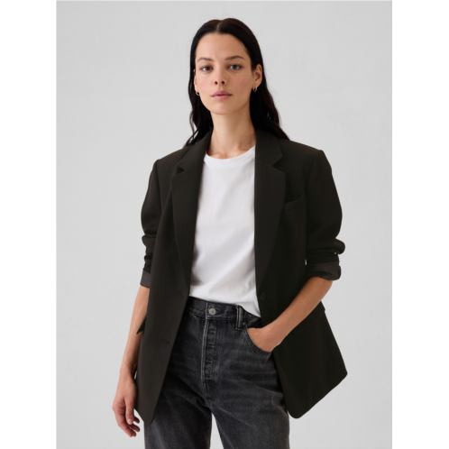 Gap Brushed Twill Relaxed Blazer