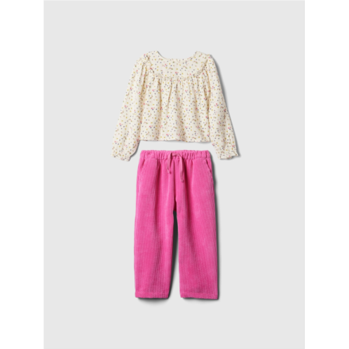 babyGap Ruffle Corduroy Outfit Set