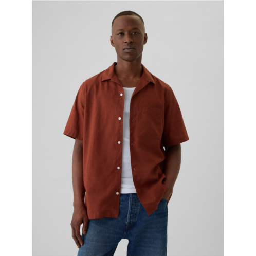 Gap Linen-Cotton Resort Shirt