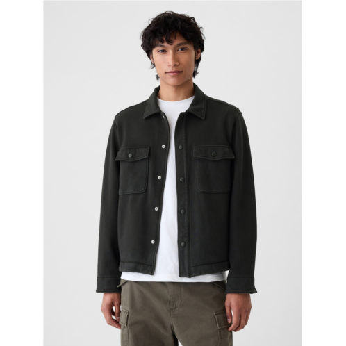 Gap Heavyweight Fleece Shirt Jacket