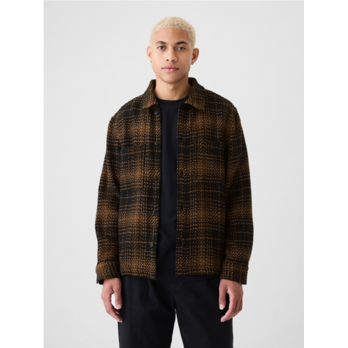 Gap Relaxed Textured Twill Shirt