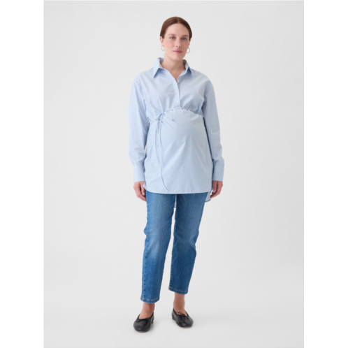 Gap Maternity Popover Shirt