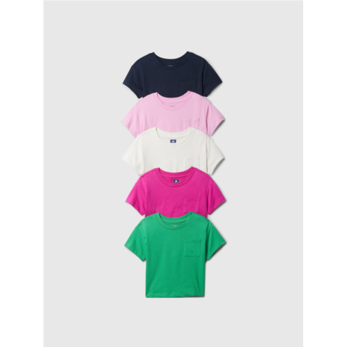 babyGap Organic Cotton Mix and Match Pocket T-Shirt (5-Pack)