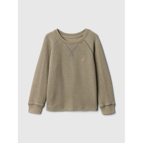 Gap Baby u0026 Toddler Textured Raglan T-Shirt