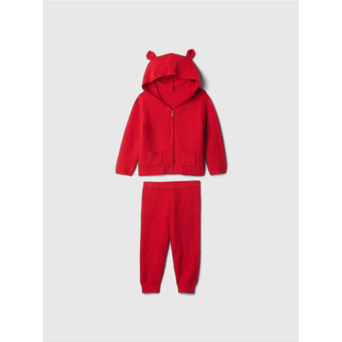 Gap Baby CashSoft Bear Hoodie Outfit Set