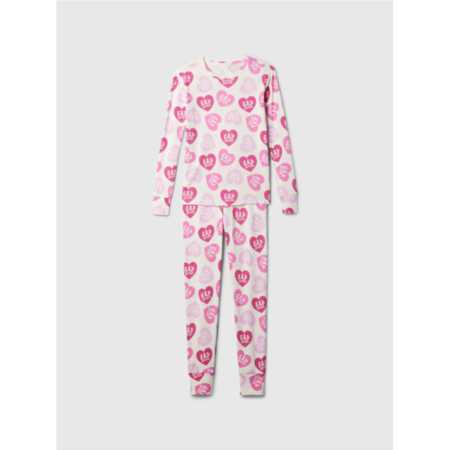 Gap × Barbie Kids Organic Brushed Cotton PJ Set