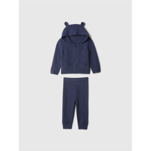 Gap Baby CashSoft Bear Hoodie Outfit Set