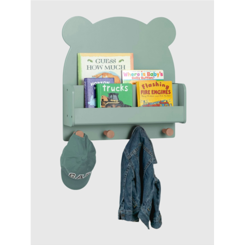 babyGap Brannan Bear Wall Shelf with 4 Hooks