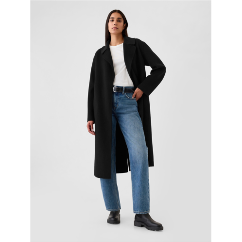 Gap Belted Double-Faced Wool Coat