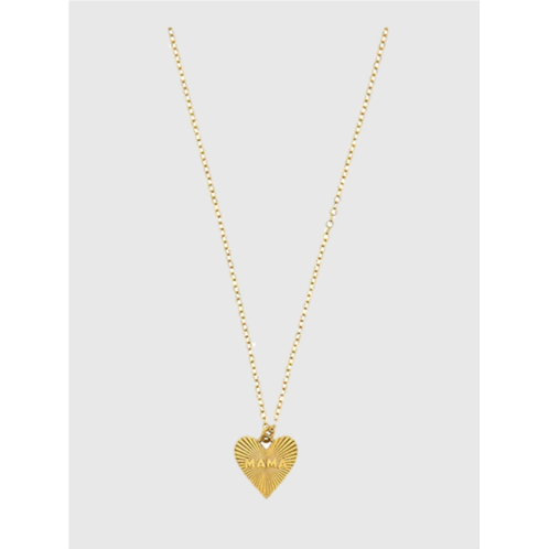 Gap HART Dainty Heart MAMA Necklace