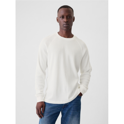 Gap Waffle-Knit Raglan T-Shirt