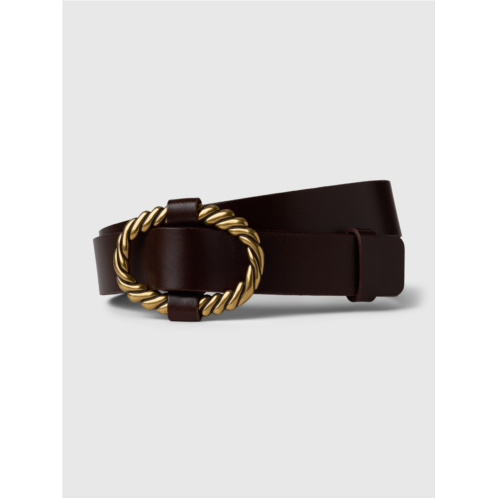 Gap Oval Leather Belt