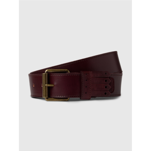 Gap Leather Kilt Belt