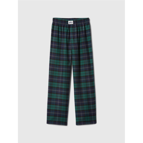 Gap Kids 100% Recycled Plaid Flannel PJ Pants