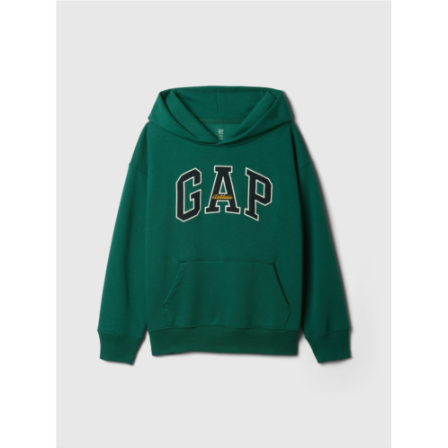 Gap Kids Vintage Soft Athletic Logo Hoodie