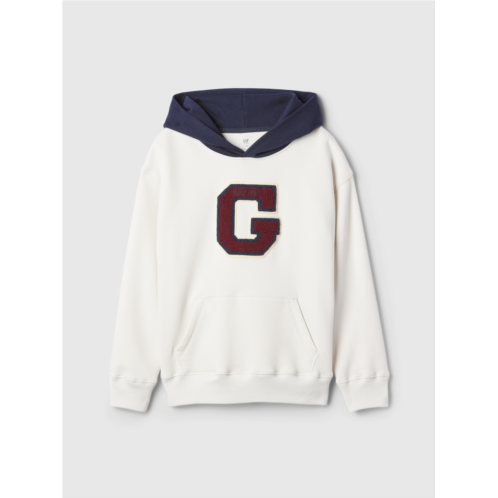 Gap Kids Vintage Soft Varsity Hoodie